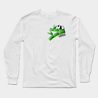 Panda Bear Bamboo Long Sleeve T-Shirt